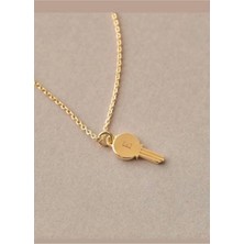 Wind Silver 925 Ayar Gümüş Tasarım Anahtar Kolye