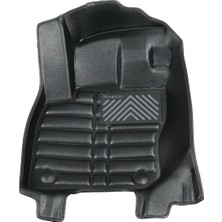 Deluxrider Volkswagen Tayron 2024-GÜNÜMÜZ Uyumlu Ithal, Suni Deri, Eva Dolgulu Havuzlu 5d Paspas