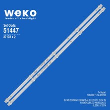 Weko FLTV-32B100 37178 32'' Inç 2 Adet Tv LED Bar Takım