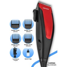 Özgürce Ultra Sessiz Profesyonel Ac Motorlu Paslanmaz Çelik Sakal Tıraş Makinesi