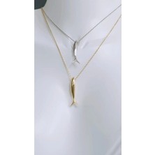 Wind Silver Balık Kolye 925 Ayar