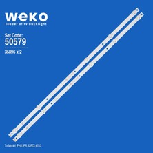 Weko 32BDL4012 35896 32'' Inç 2 Adet Tv LED Bar Takım