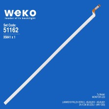 Weko LANWS101FKLZA 4SJ3L8VV 35841 24'' Inç 1 Adet Tv LED Bar