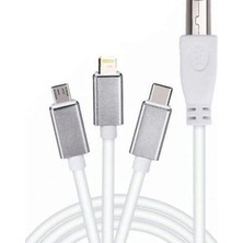 Store Mania Ieg™ ZR362 Ads 501 Type-C 3 In 1 Yazıcı Kablosu