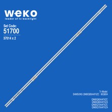 Weko 60Q60A QN60Q70A BN96-52590A 60'' Inç 2 Adet Tv LED Bar Takım