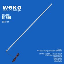 Weko 32ELV8 32HME500C 32HWE6300 36562 32'' Inç 1 Adet Tv LED Bar