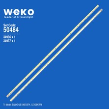 Weko LE106S12FA LE106N7FM 34936/34937 42'' Inç 2 Adet Tv LED Bar Takım