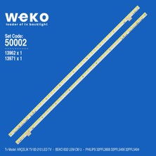 Weko Tv 82-210 B32 Lem Ob U 13962 32'' Inç 2 Adet Tv LED Bar Takım