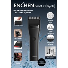 Özgürce Taşınabilir Siyah Elektrikli Saç Kesim Makinesi, Kolay ve Hızlı Kullanım