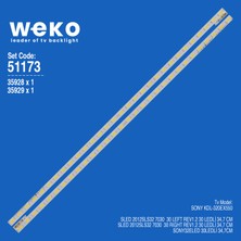 Weko KDL-320EX550 35929 32'' Inç 2 Adet Tv LED Bar Takım