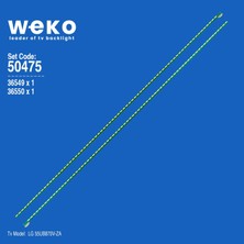 Weko 55UB870V-ZA 36549/36550 55'' Inç 2 Adet Tv LED Bar Takım