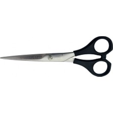 Store Mania Ieg™ Shadow Line 2217 M-525 Plastik Saplı Balık Sırtı Makas No: 6 Inç / 15,24 cm - Paslanmaz