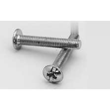 Store Mania Ieg™ Yuvarlak Yıldız Başlı Rysb Kulp Vidası, Civata M4X25 - 50 Adet