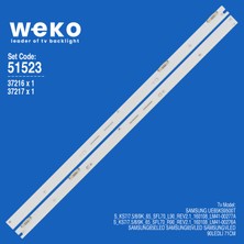 Weko UE65KS9500T 37216/37217 65'' Inç 2 Adet Tv LED Bar Takım