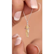 Wind Silver Sarılan Çiftler Dansı 925 Ayar