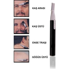 Özgürce Pratik Sakal Düzeltme ve Tüy Alma Traş Makinesi, Pürüzsüz Sonuç