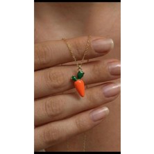 Wind Silver Havuç 🥕 Kolye 925 Ayar