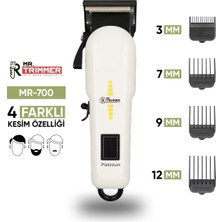 Özgürce Ayarlanabilir Bıçaklı Şarj Göstergeli Erkek Bakım Tıraş Makinesi