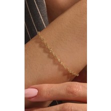 Wind Silver Burgu Bileklik 925 Ayar