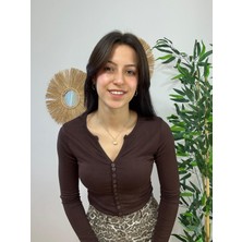 Strength Wear Bisiklet Yaka Düğmeli Bluz