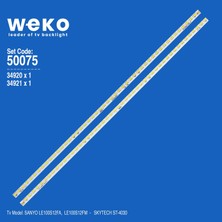 Weko LE100S12FA ST-4030 RF-CX390B57 40'' Inç 2 Adet Tv LED Bar Takım