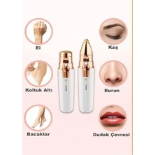 Özgürce Iki Başlıklı Kablosuz Yüz Tüy Alıcı Epilasyon Aleti