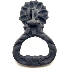 Store Mania Ieg™ Antika Tarz Dekoratif Pirinç Kalp Sarkaç Mobilya Kulbu - 25 Mm, Oksit