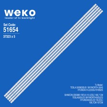 Weko 55S903SUS 55H5 37323 55'' Inç 5 Adet Tv LED Bar Takım