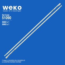 Weko 50UH635V-ZA 51090 50'' Inç 2 Adet Tv LED Bar Takım