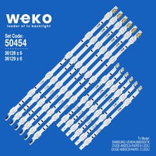 Weko UE40HU6900SXTK 36128 36129 40'' Inç 12 Adet Tv LED Bar Takım