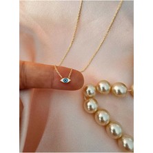 Wind Silver Nazar Göz Kolye