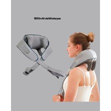 Store Mania Ieg™ Titreşimli Boyun Masaj Cihazı Isı Terapili Şarjlı Vnb-01 Ergonomik U Tasarım