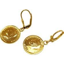 Genel Atalira Çeyrek Altınlı Küpe Hd Videolu