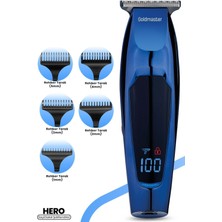 Özgürce Paslanmaz Çelik Hero LED Ekranlı Saç ve Sakal Şekillendirme Makinesi