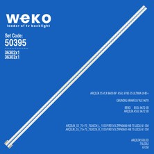 Weko 55 Vlx 8600 Bp B55L 9672 5b 50395 55'' Inç 2 Adet Tv LED Bar Takım