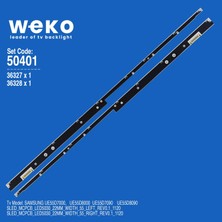 Weko UE55D7000 UE55D8000 50401 55'' Inç 2 Adet Tv LED Bar Takım
