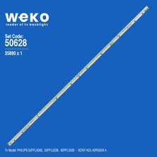 Weko 50PFL5008 50PFL5038 35890 50'' Inç 1 Adet Tv LED Bar