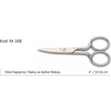 Store Mania Ieg™ Rose Europe Kalın Nakış Makası Süper Kalite No:4 10,16 cm