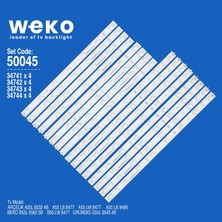 Weko A55L 8532 4b A55 Lb 8477 34741 55'' Inç 16 Adet Tv LED Bar Takım