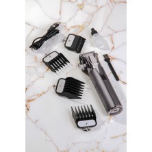 Özgürce Pratik Seramik Sıfır Temizleme Saç Sakal Tıraş Makinesi