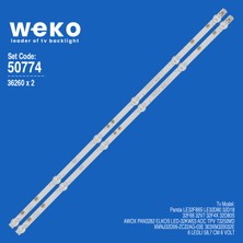 Weko 32 36260 32'' Inç 2 Adet Tv LED Bar Takım