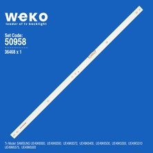 Weko UE49K6000 UE49K6300 UE49K6372 36468 49'' Inç 1 Adet Tv LED Bar