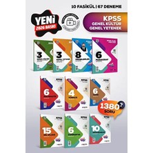2026 Kpss Gygk Kazandıran Deneme Sınavı Seti 10 Fasikül 67 Deneme Marka Yayınları