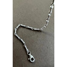 Wind Silver Unisex Hopa Bileklik 925 Ayar