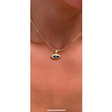 Wind Silver Nazar Göz Kolye 925 Ayar