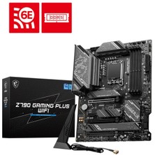 Nil Avm Msı Z790 Gamıng Plus Wıfı Ddr5 7200MHZ 1xhdmı 1xdp 4xm.2 USB 3.2 Atx 1700P (12. / 13. ve 14. Nesil I