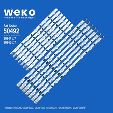 Weko UE39F5000 UE39F5500 36244/36245 39'' Inç 7 Adet Tv LED Bar Takım