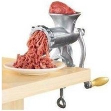 Store Mania Ieg™ Tuğra Döküm Metal Kıyma Makinesi No:12 - Ev Yapımı Kıymanın Keyfini Çıkarın