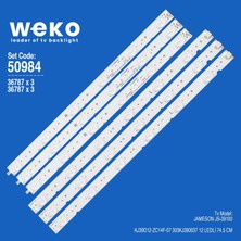 Weko JS-39100 36787 39'' Inç 3 Adet Tv LED Bar Takım