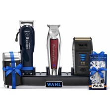 Wahl 3in1 Şarj Standlı Profesyonel Hediyeli Berber Paketi